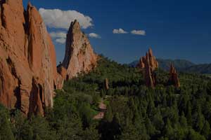 Garden of the Gods Park in Colorado Springs, Colorado